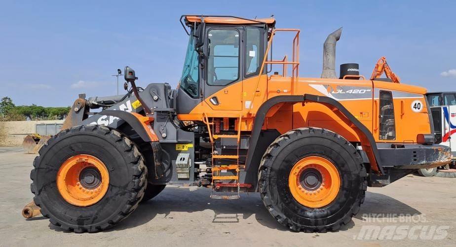 Doosan DL420-5 CVT ホイールローダー・タイヤショベル