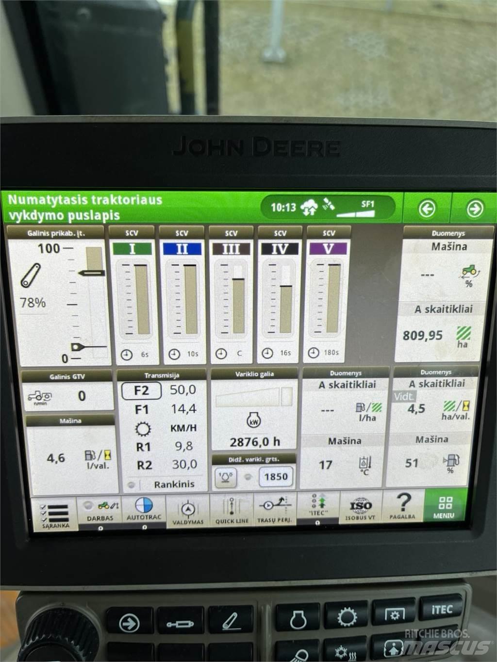 John Deere 8R410 トラクター