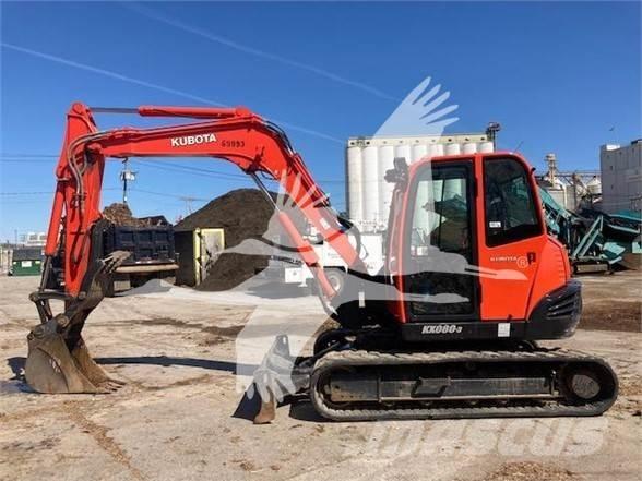 Kubota KX080-3 大型油圧ショベル12t以上（パワーショベル・ユンボ）