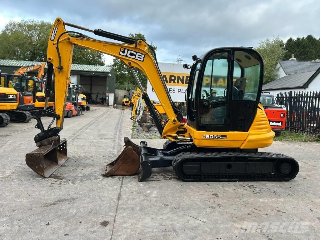 JCB 8065 RTS ミニ油圧ショベル 7t以下（ミニユンボ・ミニディガー）