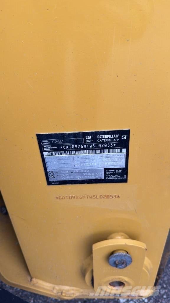 CAT 926M ホイールローダー・タイヤショベル