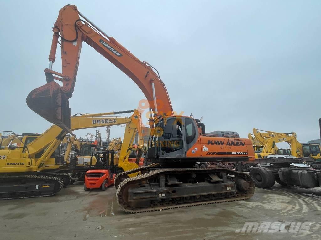 Doosan DX500 LCA 大型油圧ショベル12t以上（パワーショベル・ユンボ）