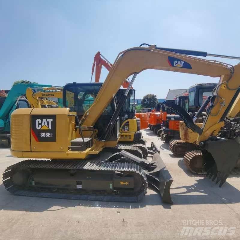 CAT 308 E 2 CR 中型油圧ショベル 7ｔ-12ｔ（ユンボ・パワーショベル・バックホー）