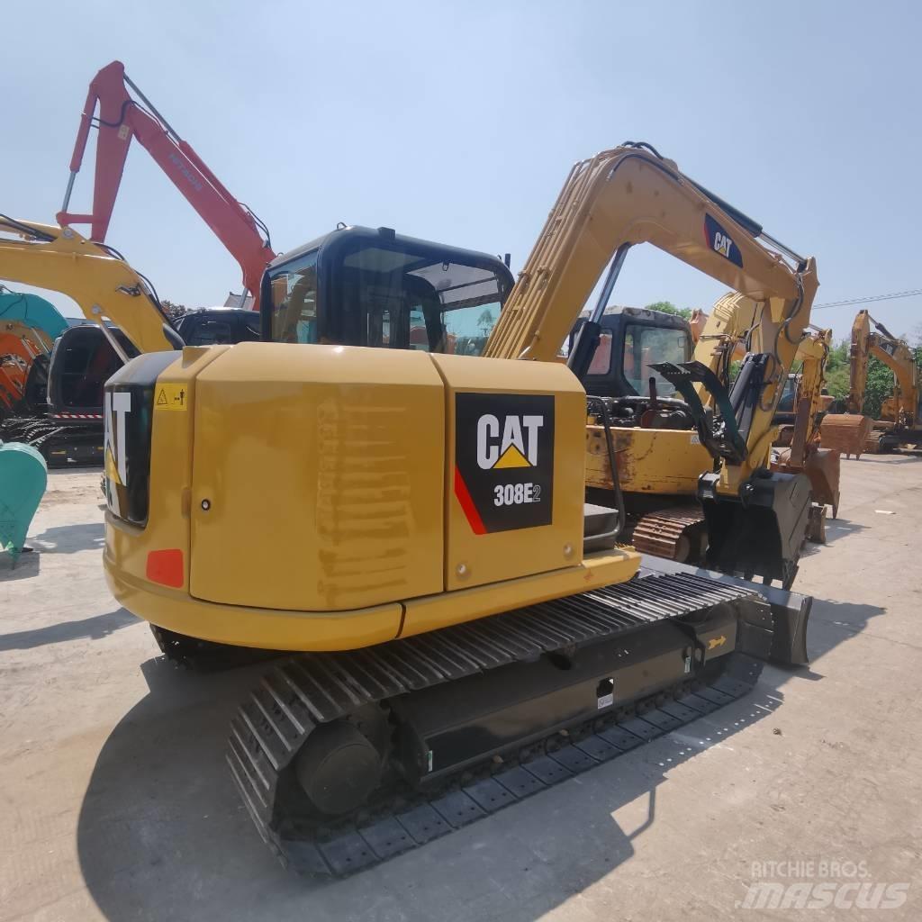 CAT 308 E 2 CR 中型油圧ショベル 7ｔ-12ｔ（ユンボ・パワーショベル・バックホー）
