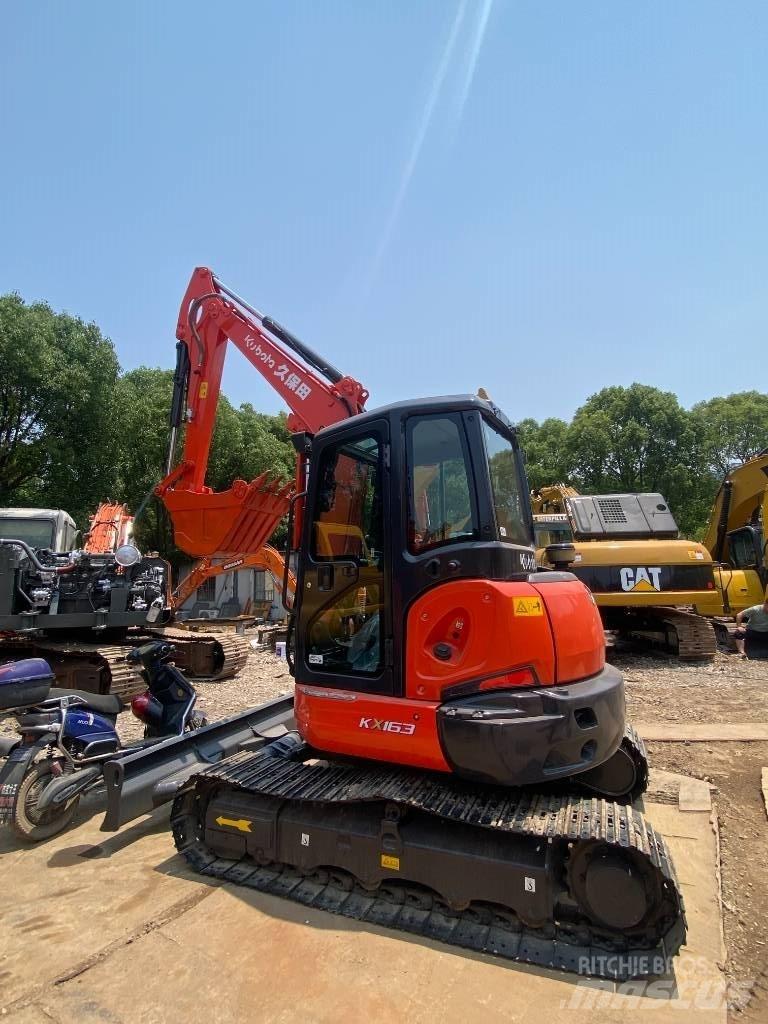Kubota KX 163 中型油圧ショベル 7ｔ-12ｔ（ユンボ・パワーショベル・バックホー）