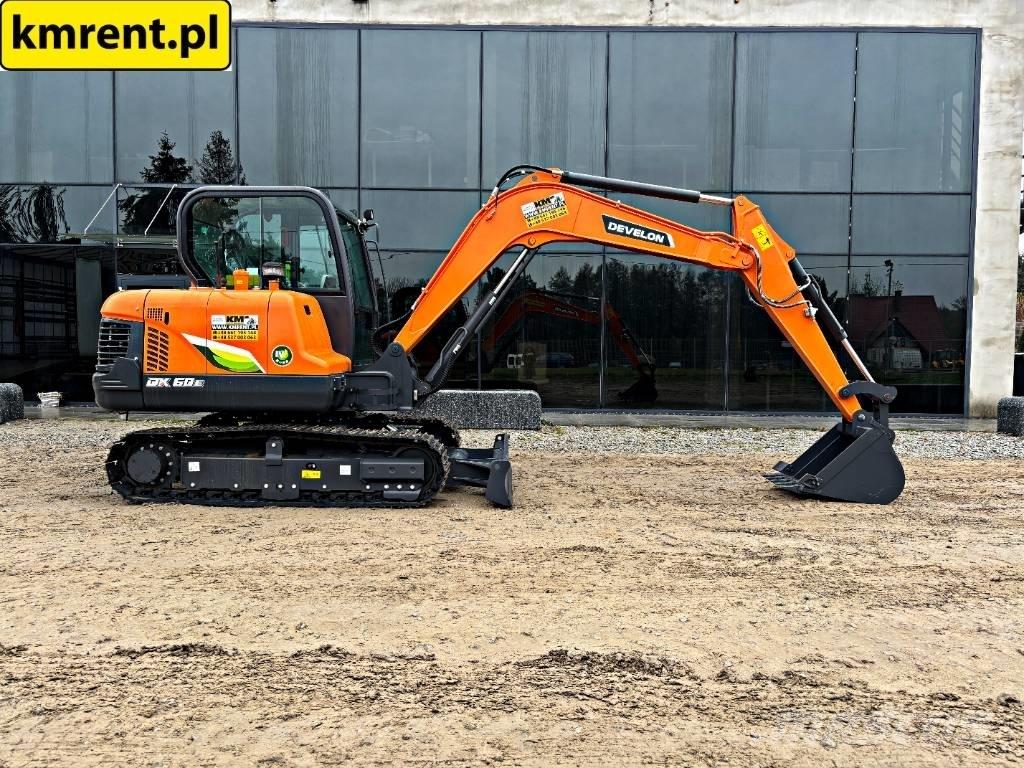Develon DX 60 E-10 N ミニ油圧ショベル 7t以下（ミニユンボ・ミニディガー）