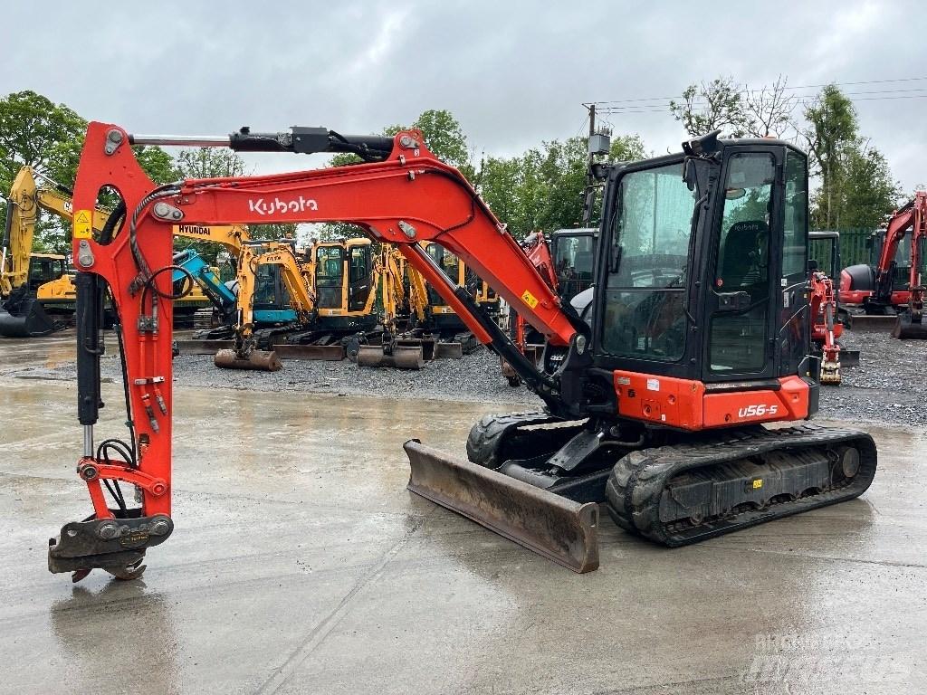 Kubota U 56-5 ミニ油圧ショベル 7t以下（ミニユンボ・ミニディガー）