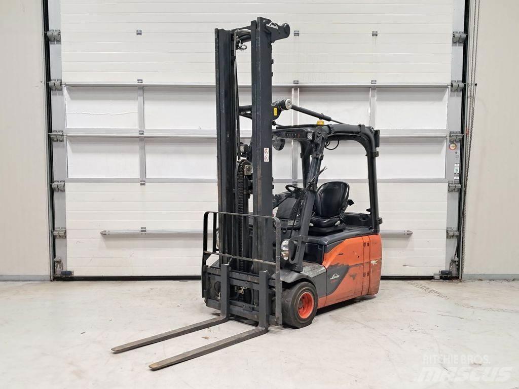 Linde E18-02 バッテリーフォークリフト