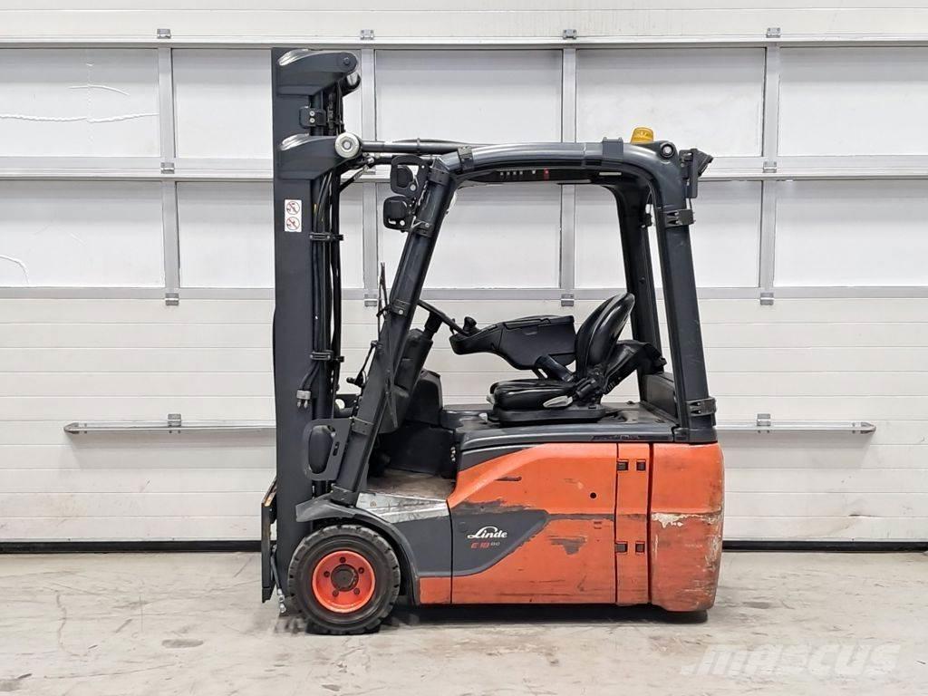 Linde E18-02 バッテリーフォークリフト