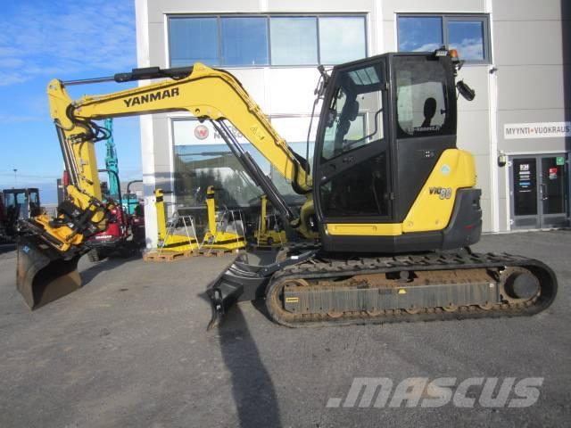 Yanmar Vio 80 中型油圧ショベル 7ｔ-12ｔ（ユンボ・パワーショベル・バックホー）