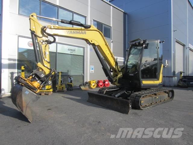 Yanmar Vio 80 中型油圧ショベル 7ｔ-12ｔ（ユンボ・パワーショベル・バックホー）