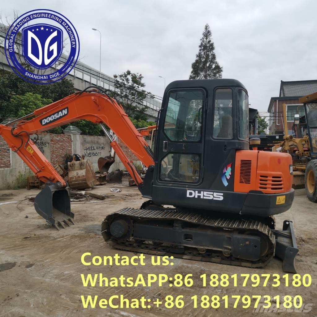 Doosan DH55 ミニ油圧ショベル 7t以下（ミニユンボ・ミニディガー）