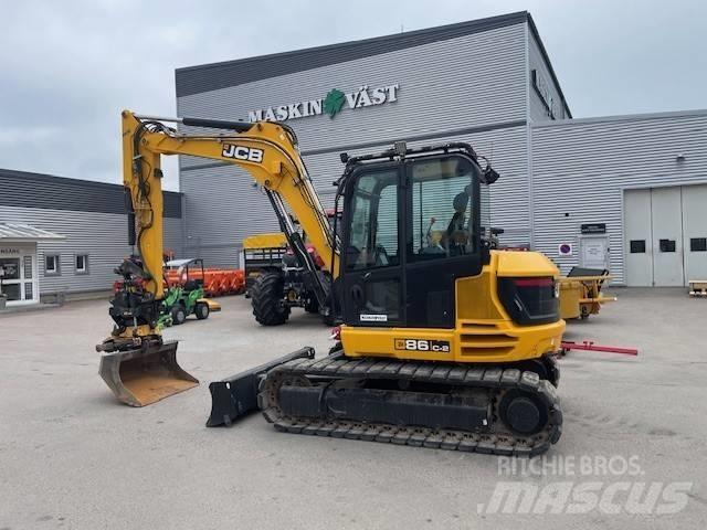 JCB 86 C-2 中型油圧ショベル 7ｔ-12ｔ（ユンボ・パワーショベル・バックホー）