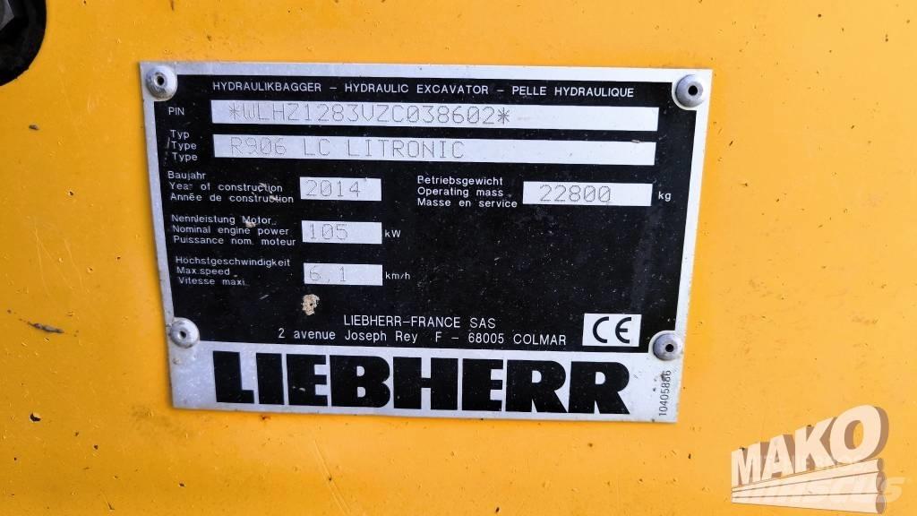 Liebherr R 906 LC 大型油圧ショベル12t以上（パワーショベル・ユンボ）