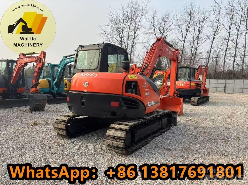 Kubota KX 185-3 中型油圧ショベル 7ｔ-12ｔ（ユンボ・パワーショベル・バックホー）