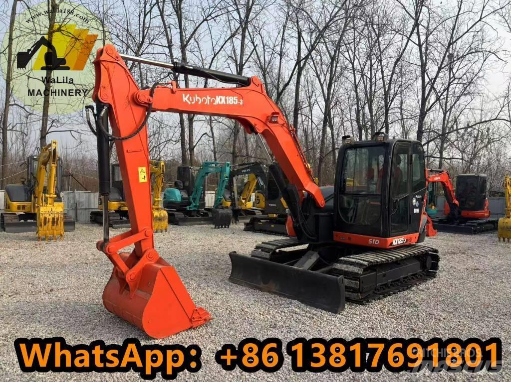 Kubota KX 185-3 中型油圧ショベル 7ｔ-12ｔ（ユンボ・パワーショベル・バックホー）