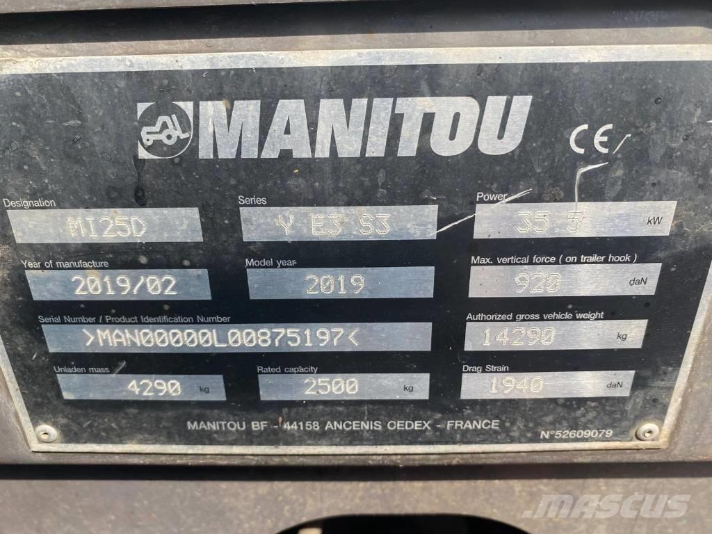 Manitou Mi25D ディーゼル・軽油