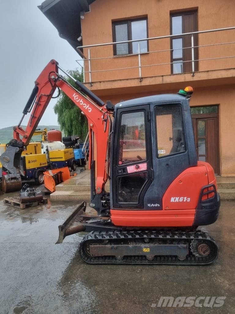 Kubota KX 61 ミニ油圧ショベル 7t以下（ミニユンボ・ミニディガー）