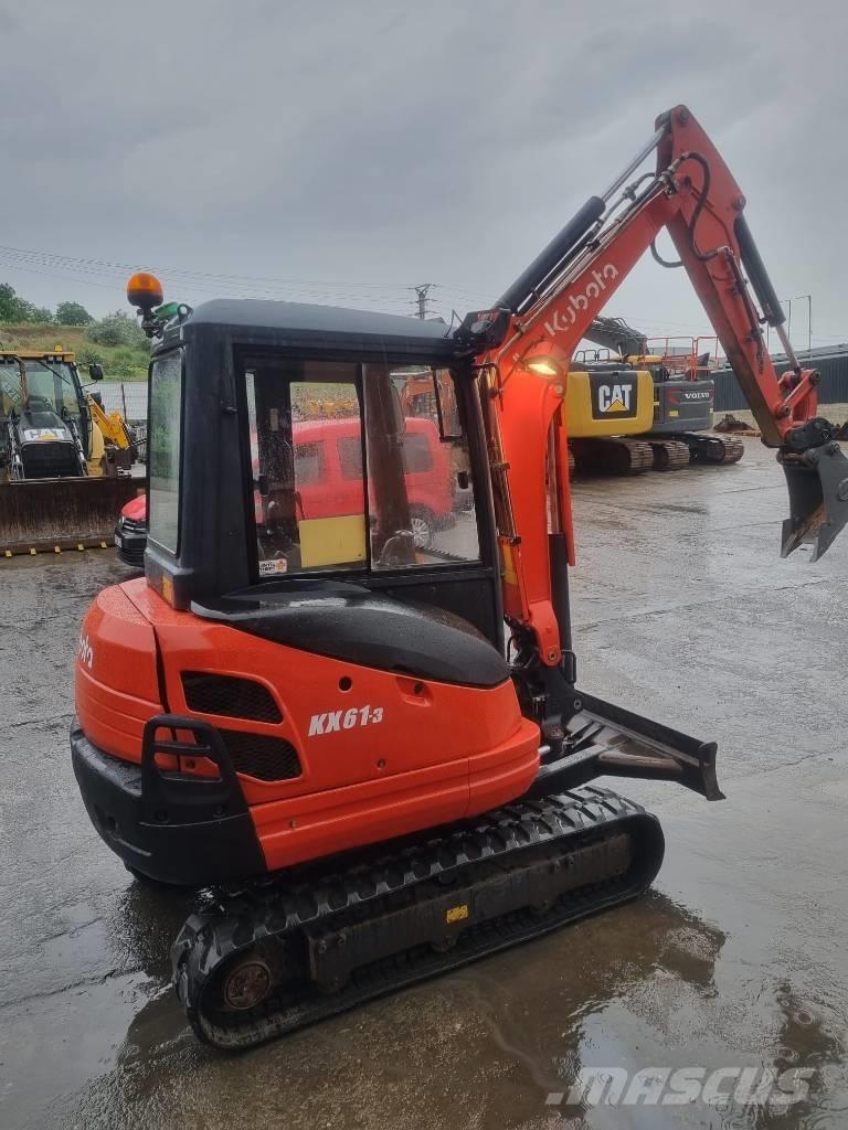 Kubota KX 61 ミニ油圧ショベル 7t以下（ミニユンボ・ミニディガー）
