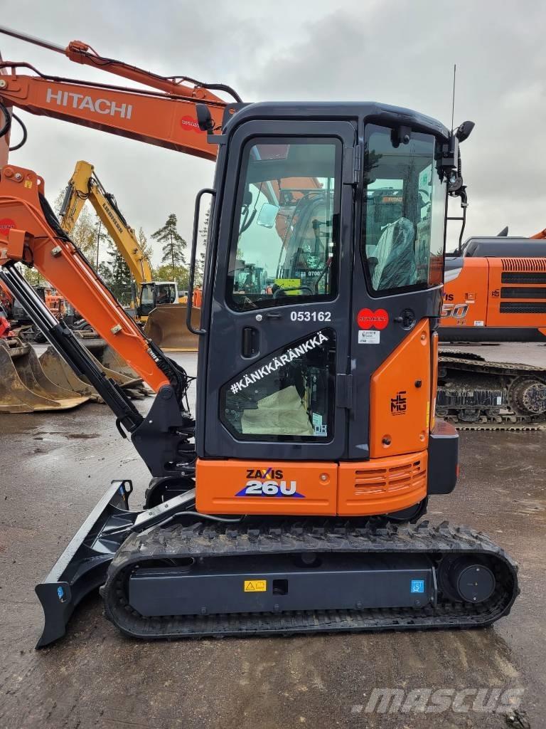 Hitachi ZX 26 U-6 ミニ油圧ショベル 7t以下（ミニユンボ・ミニディガー）