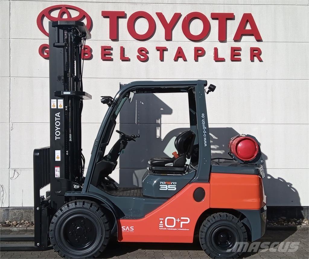 Toyota 02-8FGJF35 LPGフォークリフト