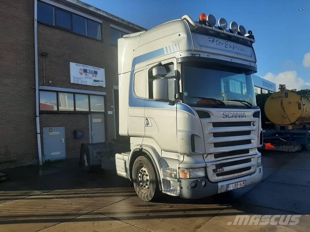 Scania R 420 中古トラクターヘッド | トレーラーヘッド