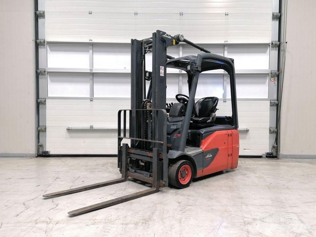 Linde E16-02 バッテリーフォークリフト