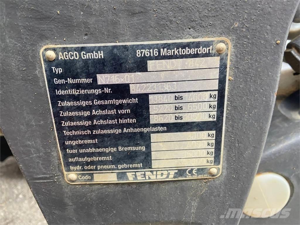 Fendt 828 Vario トラクター
