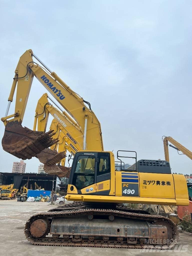 Komatsu PC 490 大型油圧ショベル12t以上（パワーショベル・ユンボ）