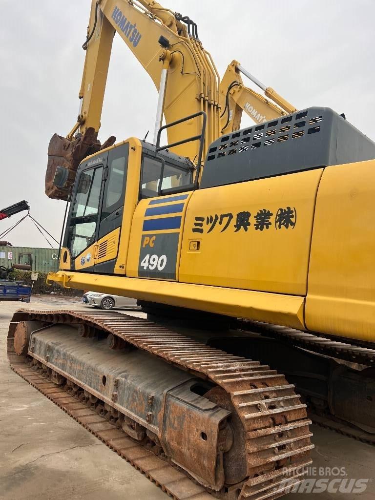 Komatsu PC 490 大型油圧ショベル12t以上（パワーショベル・ユンボ）
