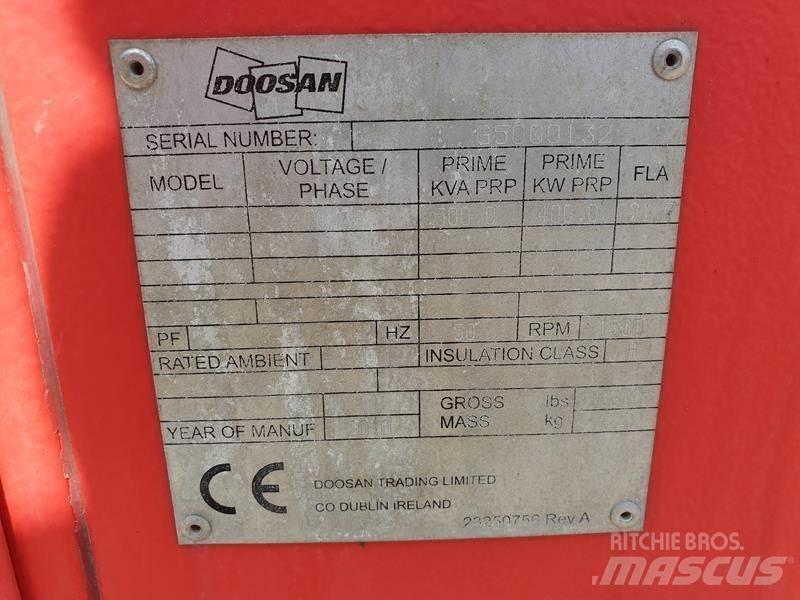 Doosan G 500 ディーゼル発電機