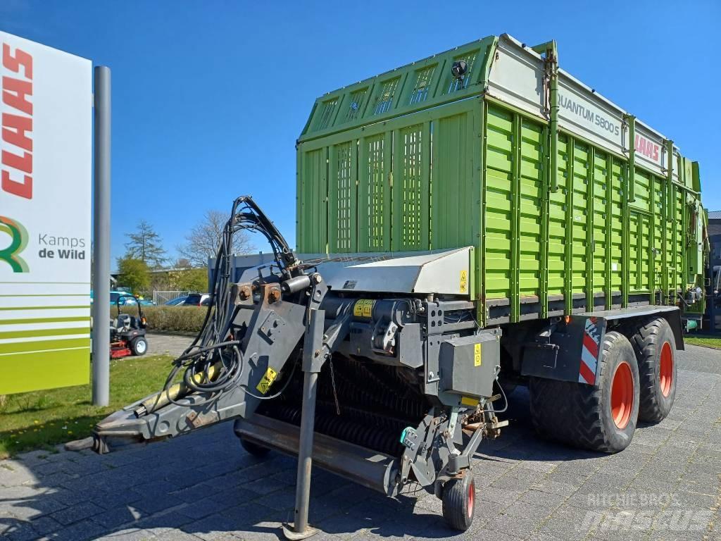 CLAAS Quantum 5800 S セルフローディングトレーラー