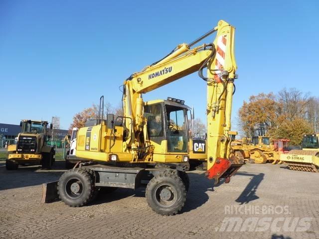 Komatsu PW 140-7 ホイール式油圧ショベル（パワーショベル・ユンボ・バックホー）