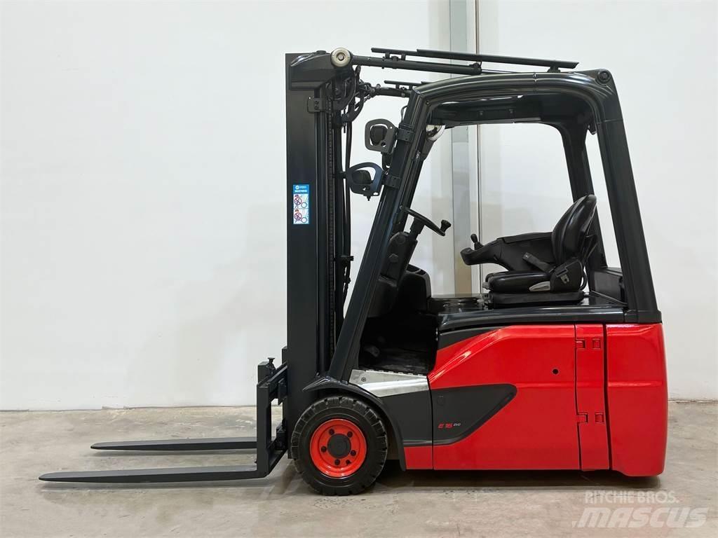Linde E16 02 バッテリーフォークリフト