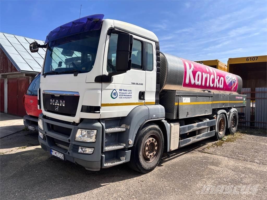 MAN TGS 26.440 6X2 タンカートラック