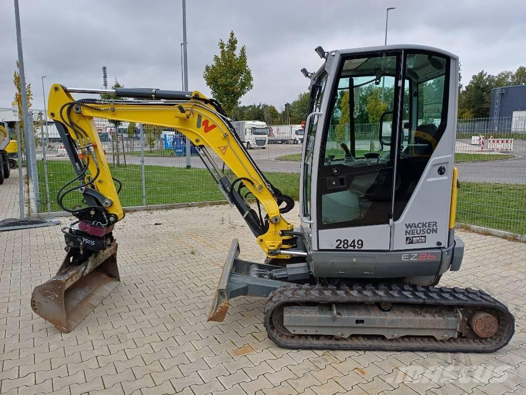 Wacker Neuson EZ26 大型油圧ショベル12t以上（パワーショベル・ユンボ）