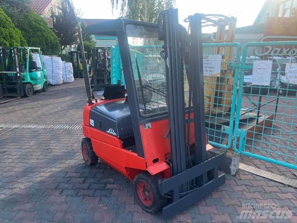 Linde H 15 T V-3850 LPGフォークリフト
