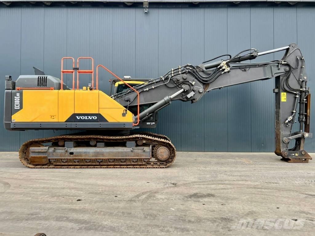 Volvo EC380E HR UHD 解体油圧ショベル