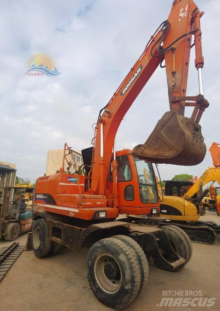 Doosan DH 150 W-7 ホイール式油圧ショベル（パワーショベル・ユンボ・バックホー）