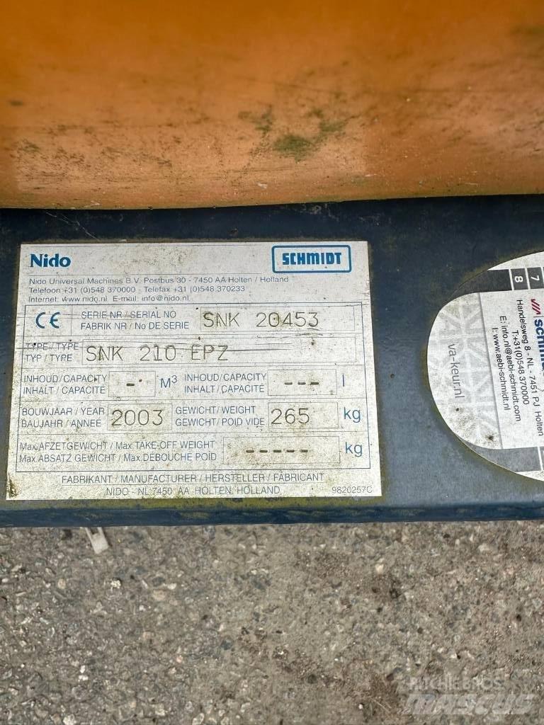 Nido SNK210EPZ スノーブレードとプラウ