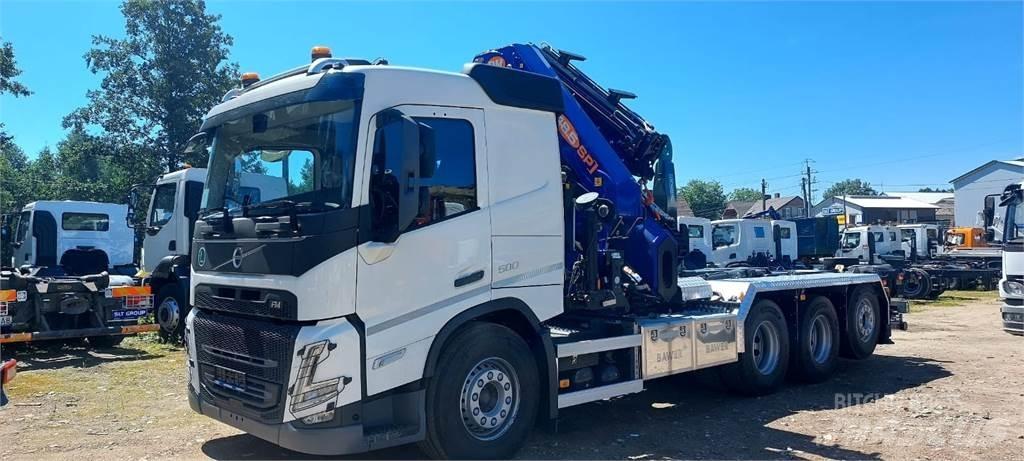 Volvo FM 500 8X4 クレーントラック、ユニック車