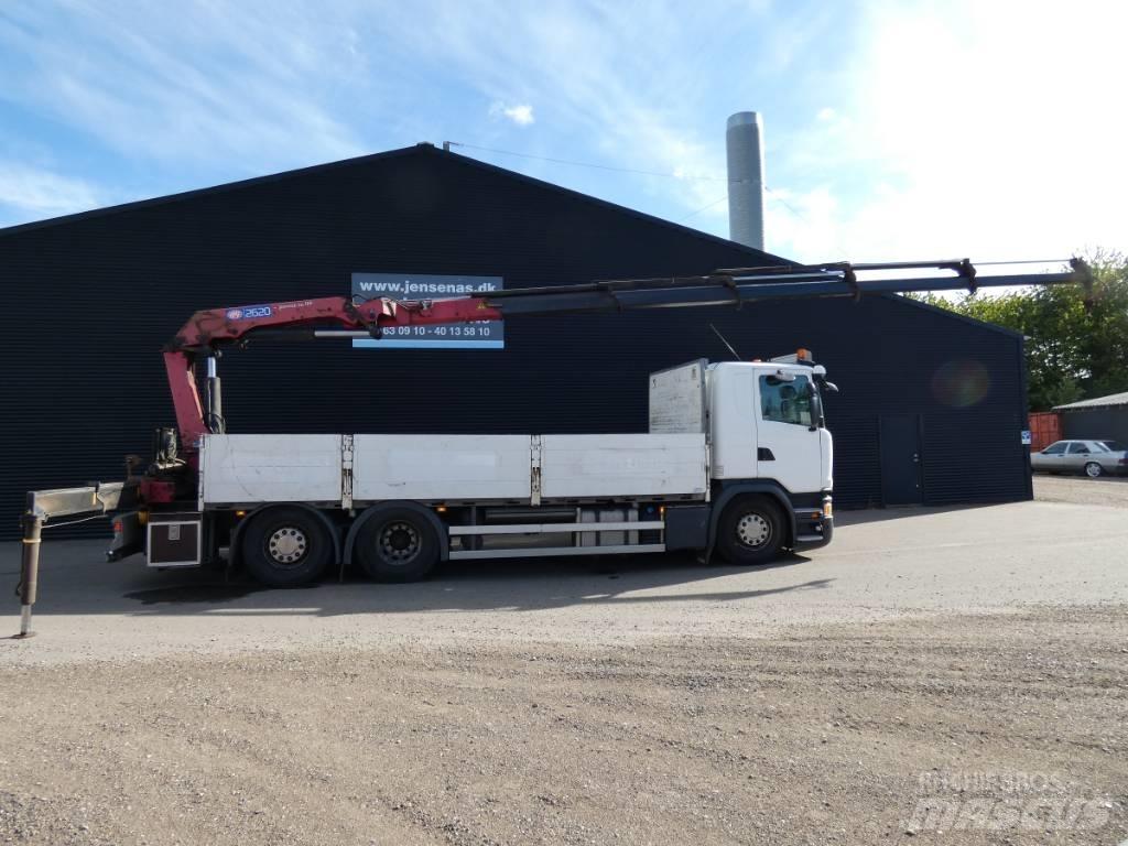 Scania G 450 クレーントラック、ユニック車