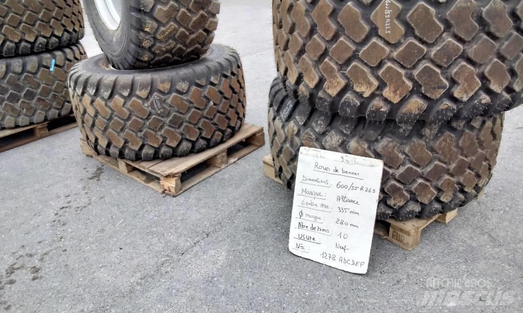 Alliance 600/55R26.5 タイヤ、ホイル、リム
