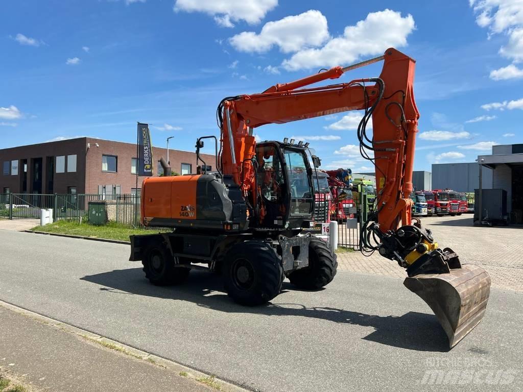 Hitachi ZX 140 W-5 ホイール式油圧ショベル（パワーショベル・ユンボ・バックホー）
