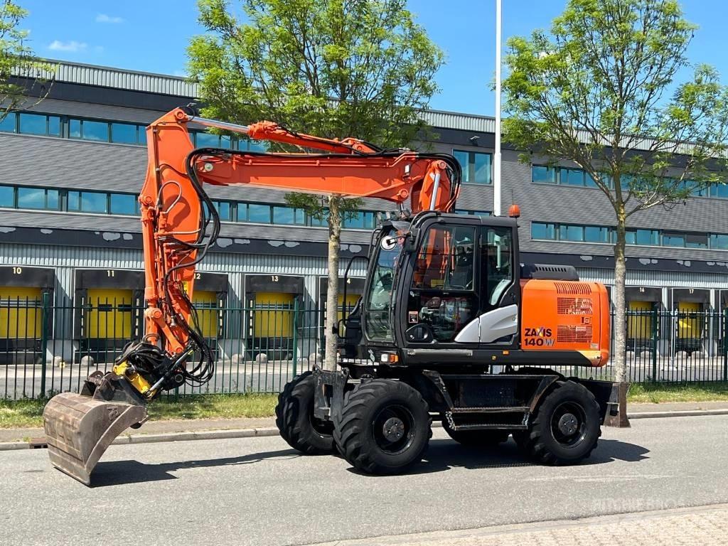 Hitachi ZX 140 W-5 ホイール式油圧ショベル（パワーショベル・ユンボ・バックホー）