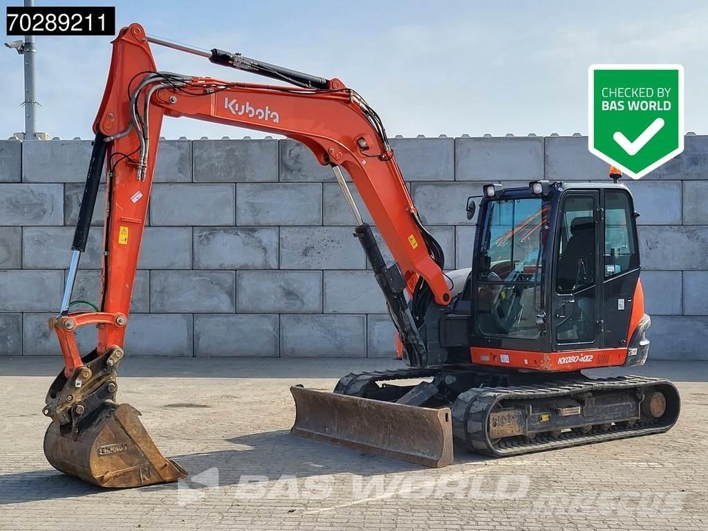 Kubota KX080-4 ミニ油圧ショベル 7t以下（ミニユンボ・ミニディガー）