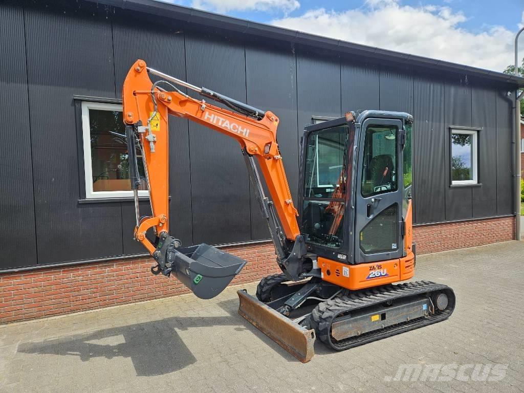 Hitachi ZX 26 ミニ油圧ショベル 7t以下（ミニユンボ・ミニディガー）