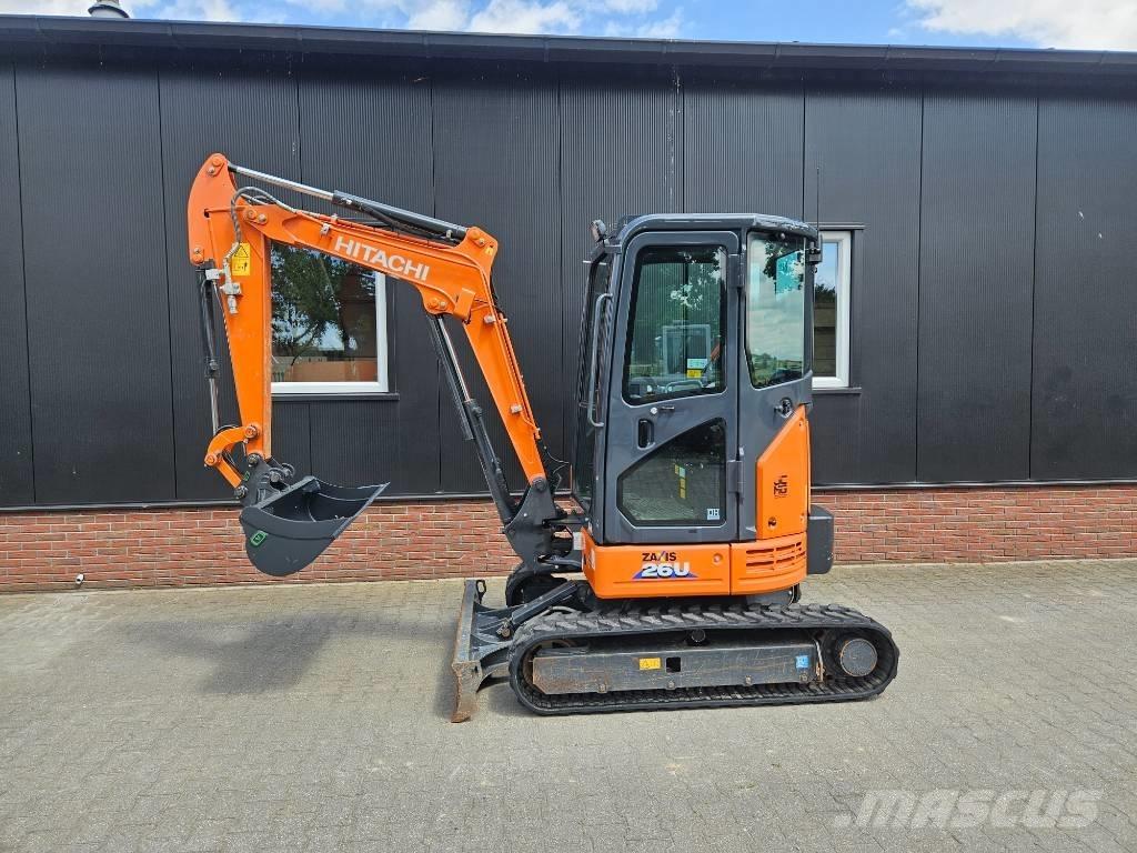 Hitachi ZX 26 ミニ油圧ショベル 7t以下（ミニユンボ・ミニディガー）
