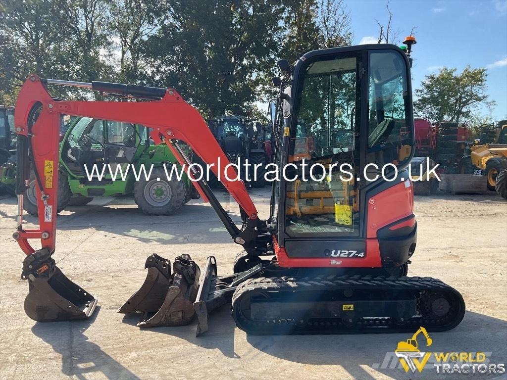 Kubota U 27-4 ミニ油圧ショベル 7t以下（ミニユンボ・ミニディガー）