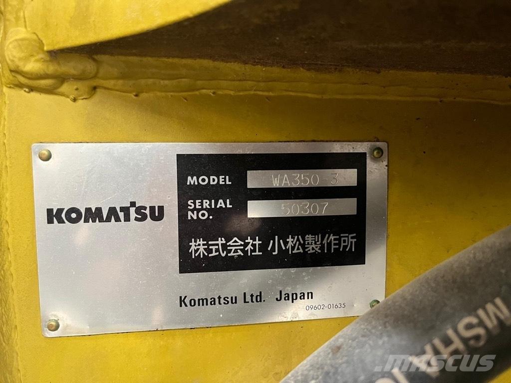 Komatsu WA 350-3 ホイールローダー・タイヤショベル